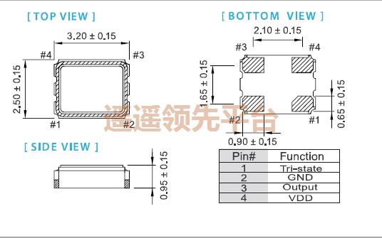 OXKTGLJANF-19.200000,OX广东会,1.8V广东会,3225贴片广东会,TAITIEN有源广东会,泰艺石英晶体振荡器 OXKTGLJANF-19.200000,OX广东会,1.8V广东会,3225贴片广东会,TAITIEN有源广东会,泰艺石英晶体振荡器